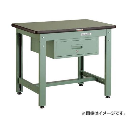 TRUSCO GWR型作業台 900X600XH740 1段引出付 GWR0960F1 [r21][s9-039]｜ミナトワークス