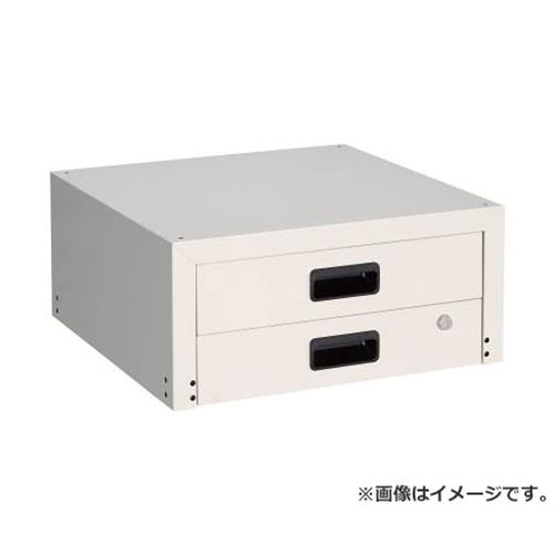 TRUSCO ラビットワゴン用抽き出し2段 500X500 W色 RBW55XW [r20][s9-030]