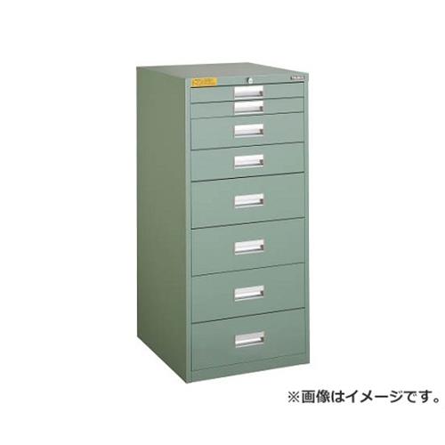TRUSCO LVE型収納家具 500X550XH1100 抽き出し8段 LVE1105 [LVE-1105][r22][s9-039]
