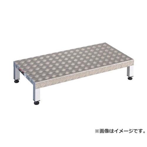 TRUSCO 高床用アルミ製ステップ 900X450XH190～220 TFSH0945AL [r20][s9-032]｜ミナトワークス