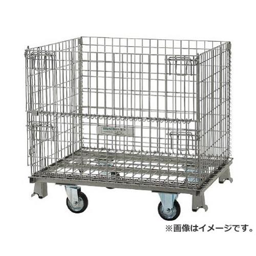 TRUSCO ネットパレット車輪付 1000X800X935 500kg TNP3NS [TNP-3NS][r22][s9-039]｜ミナトワークス