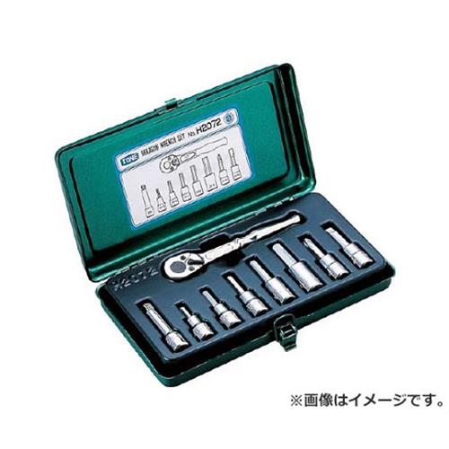 TONE ヘキサゴンソケットレンチセット H2072 [r20][s9-020]｜ミナトワークス