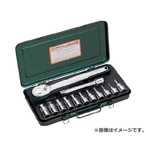 TONE ヘキサゴンソケットレンチセット 吋目 13pcs HB4112 [r20][s9-020]