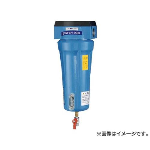 日本精器 高性能大気圏水漉し10A1ミクロン(ドレンコック付) NITN110ADLDV [r20][s9-031]