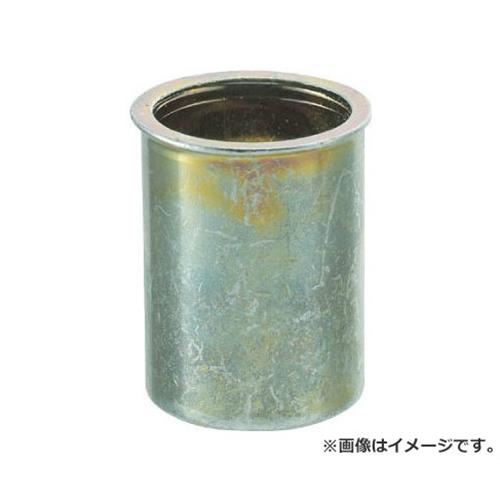 TRUSCO クリンプナット薄頭スチール 板厚3.5 M4X0.7 1000入 TBNF4M35SC 1000個入 [r20][s9-030]｜ミナトワークス