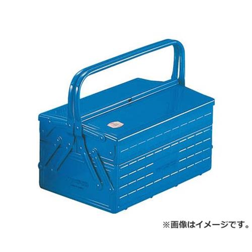 TRUSCO 2段式手道具箱 352X220X289 青色 GL350B [r20][s9-020]