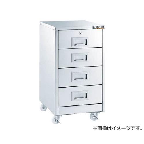 TRUSCO SUS304 4段手押し車 340X410XH630 SWA [r21][s9-034]