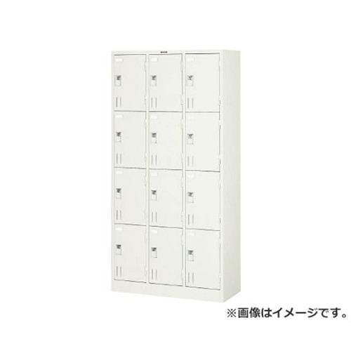 TRUSCO 多人数用ロッカー12人用 900X380XH1790 南京錠式 SVG12B [r21][s9-033]｜ミナトワークス