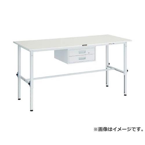 TRUSCO RAEM型高さ自然調整御役目台 1800X750 2段引出付 W色 RAEM1800F2W [r21][s9-033]