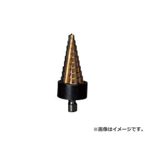 TRUSCO 足取りせん孔機 2枚刃チタン上塗り 6～24粍 段数10 NMS24G [r20][s9-020]