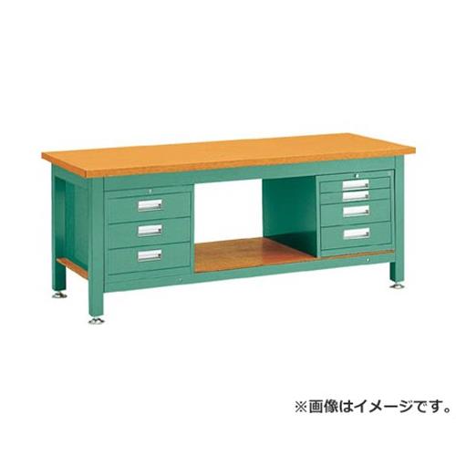 TRUSCO TW型御役目台 1800X750XH740 3段・4段引出付 TW1800D3D4 [r21][s9-039]