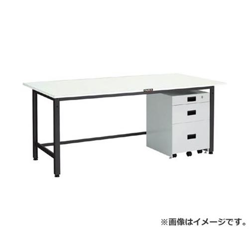 TRUSCO LEWP型作業台 1800X900XH740 3段キャビネット付 LEWP1809UDK111 [r21][s9-039]｜ミナトワークス