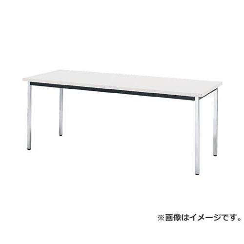 TRUSCO 話し合い用時刻表 1800X450XH700 角脚 下棚無 白いこと TD1845W [r20][s9-031]