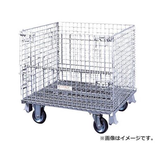 サンキン メッシュパレット 150mmキャスター付 SC312S [r21][s9-032]｜ミナトワークス
