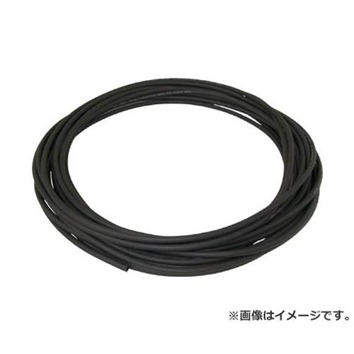 チヨダ エルフレックス二重管熱電子管 6粍/100m 黒 LE6100 (BK) [r20][s9-031]