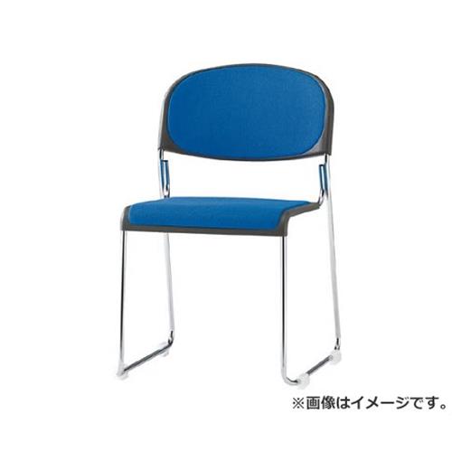 TOKIO ミーティングチェア(スタッキング) 布 ブラック FNM10BK [r20][s9-030]｜ミナトワークス