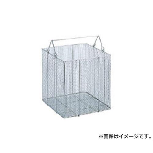 サンワ ステンレス鋼角型洗い濯ぎカゴ特大 SK40 [r20][s9-030]