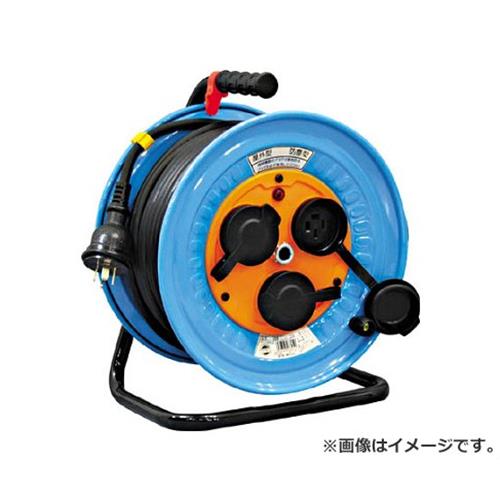日動 電工ドラム 防雨防塵型三相200V 3.5sq電線アース付 30m DNWE330F20A [r20][s9-032]