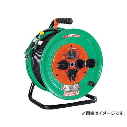 日動 電工ドラム 防雨防塵型100Vドラム アース漏電しゃ断器付 30m NWEB33 [r20][s9-032]