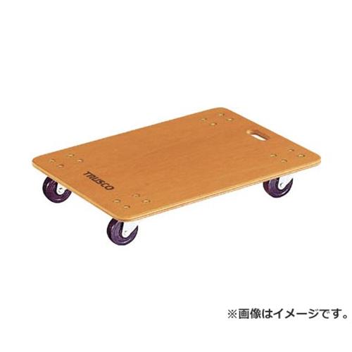 TRUSCO 合わせ板平台車プティカルゴ 600X450 天然ゴム車 マイコン4560G [r20][s9-020]