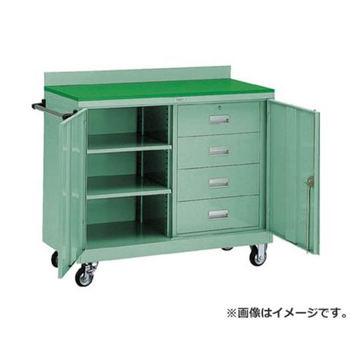 TRUSCO 大型物の具手押し車 1160X550XH1080 抽き出し4段付 NTS510 [NTS-510][r22][s9-039]