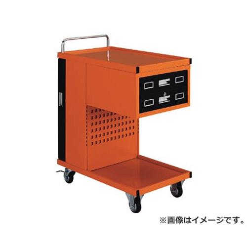 TRUSCO パンチングパネル付ツールワゴン 507X830XH1050 TVD302R [TVD-302R][r22][s9-039]｜ミナトワークス