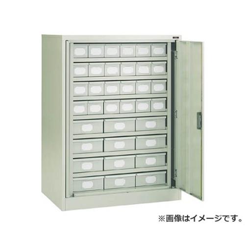 TRUSCO フリッパードアーキャビネット 1010X650XH1335 引出付 FPD4507A [FPD-4507A][r22][s9-039]