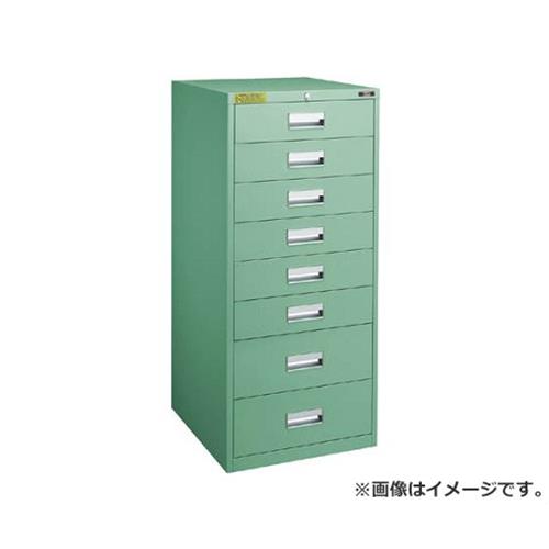 TRUSCO LVE型収納家具 500X550XH1100 抽き出し8段 LVE1103 [LVE-1103][r22][s9-039]