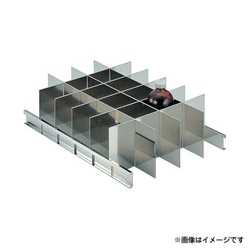 TRUSCO 耐震薬品庫 SY型用仕切板セット 500MLビンX24本用 SY500SS [r20][s9-030]｜ミナトワークス