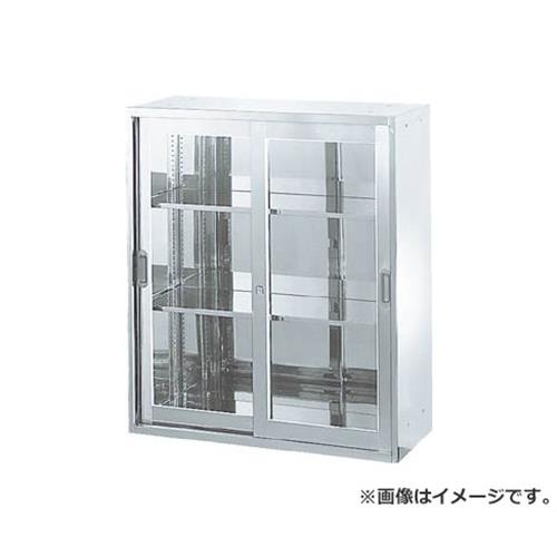 TRUSCO ステンレス鋼倉入れ庫(D400) 枠付玻璃扉 900XH1050 STJ411 [r21][s9-034]