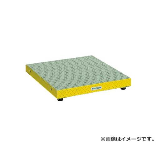TRUSCO 低床用縞鋼板足取り 600X600XH90～120 UFS0660S [r20][s9-032]