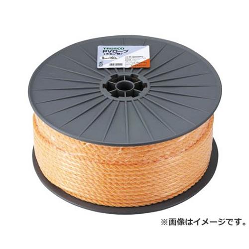 TRUSCO PVロープ 3つ打 線径9mmX長さ150m R9150PV [r20][s9-830]｜ミナトワークス