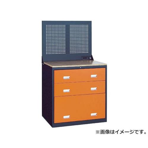 TRUSCO TWK型3鍵を掛ける収納家具 900X650 3段 Pダイアログボックス付 黒 TWK903WP [TWK-903WP][r22][s9-039]