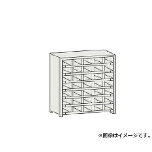 TRUSCO KA型区分棚コボレ止め付 889X214XH927 5列7段 KA5073 [r20][s9-032]｜ミナトワークス