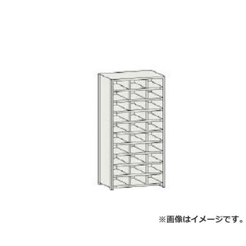 TRUSCO KB型区分棚コボレ止め付 889X264XH1802 3列10段 KB3100 [r21][s9-032]｜ミナトワークス