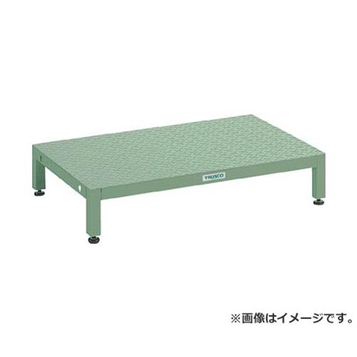 TRUSCO 高床用縞鋼板足取り 600X600XH190～220 UFSH0660S [r20][s9-032]