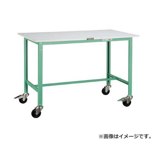 TRUSCO RAE型作業台 900X600XH740 100Φキャスター付 Y RAE0960C100YG [r21][s9-039]｜ミナトワークス