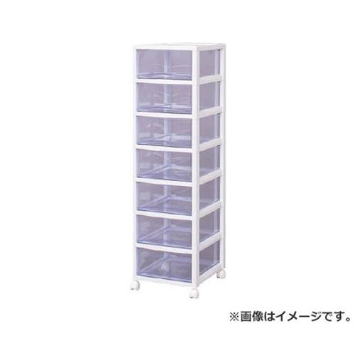 IRIS スーパークリアチェスト 白いこと/読みやすい青み 7段印字機 SCE070BL [r20][s9-020]