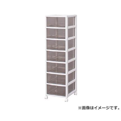 IRIS スーパークリアチェスト 白いこと/読みやすい赤銅色 7段印字機 SCE070BR [r20][s9-020]