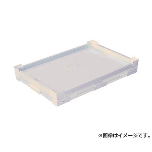 KUNIMORI プラダン折畳み FNSコンテナ 75L(SWコーナー)ホワイト 79500FNS75LWH [r20][s9-830]｜ミナトワークス