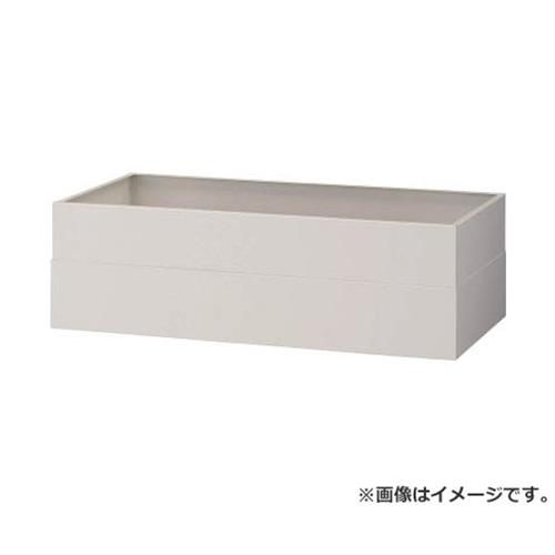 TRUSCO U型壁面書庫 笠木 H150～280 W色 UW1528CK [r21][s9-031]｜ミナトワークス