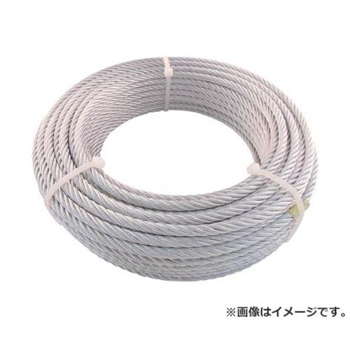 TRUSCO JIS標準尺度品メッキ付鉄条縄索 (6X19)Φ6mmX50m JWM6S50 [r20][s9-830]