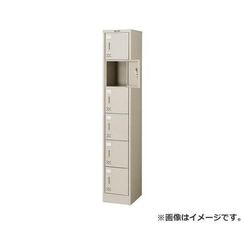 TRUSCO シューズ入れもの 6人用 293X380XH1700 扉付 鍵付 SC06A [r20][s9-033]