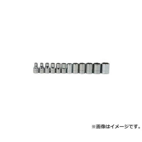 WILLIAMS 1/4ドライブ ソケットセット 6角 12個 JHWMSM12HRC [r20][s9-830]｜ミナトワークス 12,475円