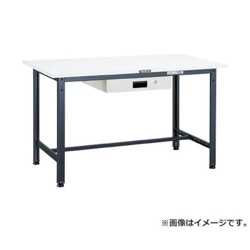 TRUSCO AE型作業台 1800X900XH740 薄型1段引出付 W色 AE1809UDK1W [r21][s9-039]｜ミナトワークス