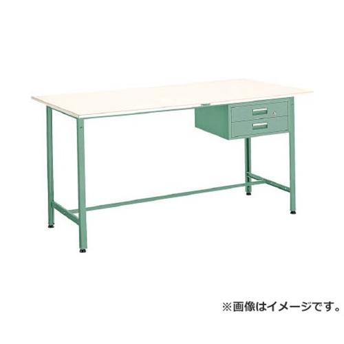 TRUSCO HAE型立作業台 1800X900XH900 2段引出付 HAE1809F2 [r21][s9-033]｜ミナトワークス