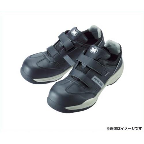 ミドリ安全 小指保護先芯入りスニーカー(マジックタイプ) PF-115 24.0 PF115BK24.0 [r20][s9-020]｜ミナトワークス
