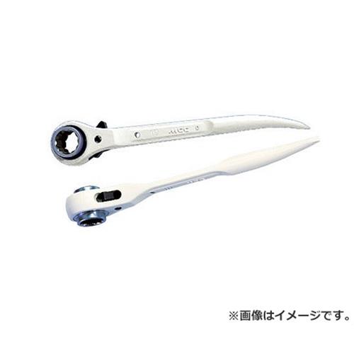 MCC ラチェットレンチ(2点セット)19x24薄型 （木造住宅施工用） 松阪鉄工所 MCC ラチェットレンチ アルミショート 薄型19X24