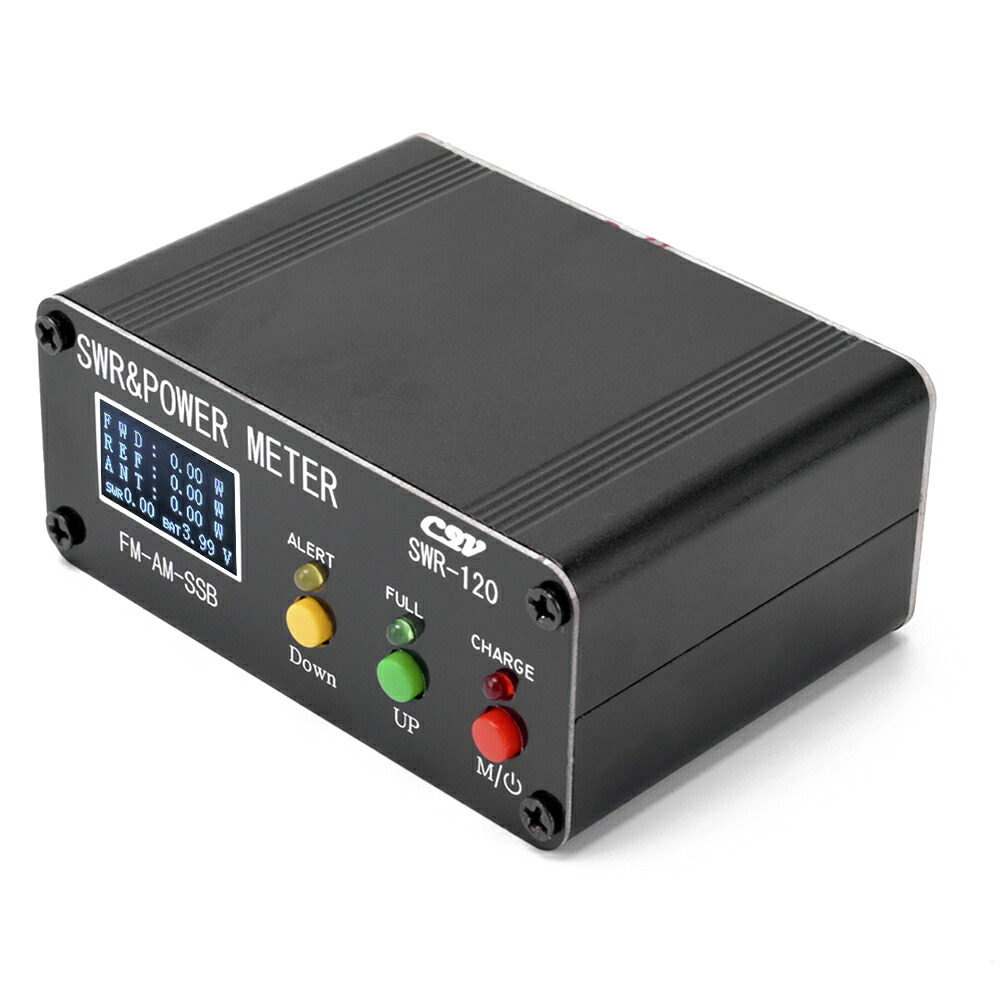 120W SWR計 デジタル電力定在波計 1.8-54MHz HF FM AM SSB モード SWR/ アラーム機能 HAM CB radio 小型 軽量|minato_enterprise