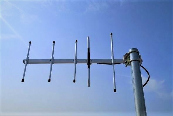 【楽天市場】430MHz～440MHz 5エレ 八木 アマチュア無線 軽量 移動運用に最適 デュアルバンド ヂュアル アンテナ ヤギアンテナ